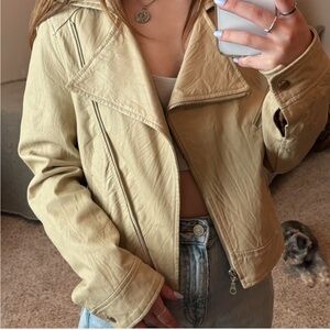 Tan Leather Jacket